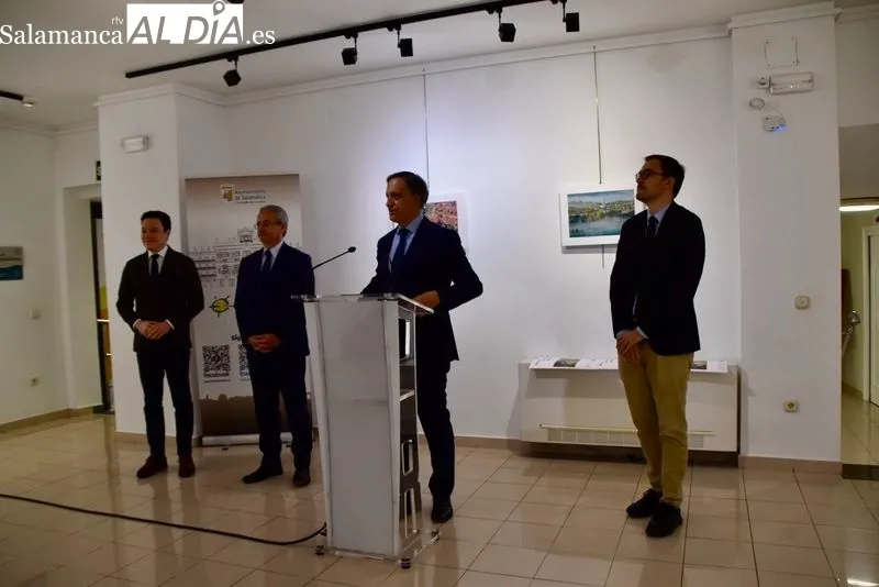 Inauguración de la muestra las ‘Maravillas de Eslovenia’ en el Espacio Joven. Foto: Vanesa Martins