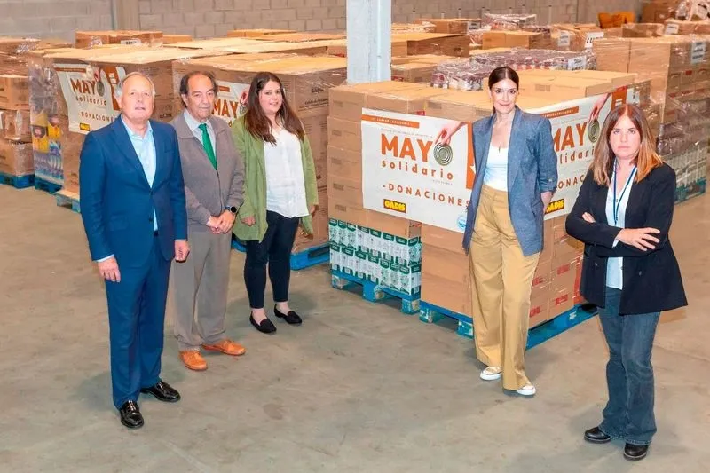 Foto 2 - Gadis re&uacute;ne m&aacute;s de 150.000 kilos de alimentos en la 12&ordf; campa&ntilde;a Mayo Solidario