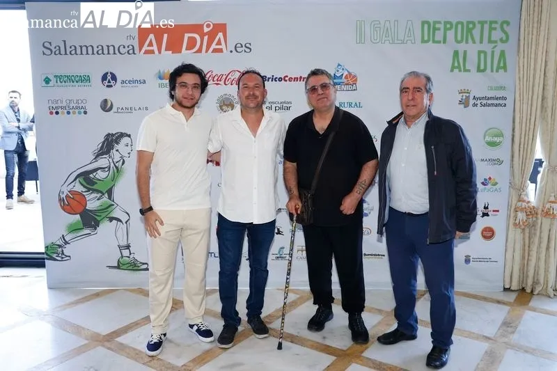  'II Gala AL DÍA con el Deporte Salmantino' en el hotel Alameda Palace. Foto de David Sañudo