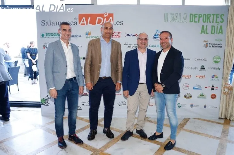  'II Gala AL DÍA con el Deporte Salmantino' en el hotel Alameda Palace. Foto de David Sañudo