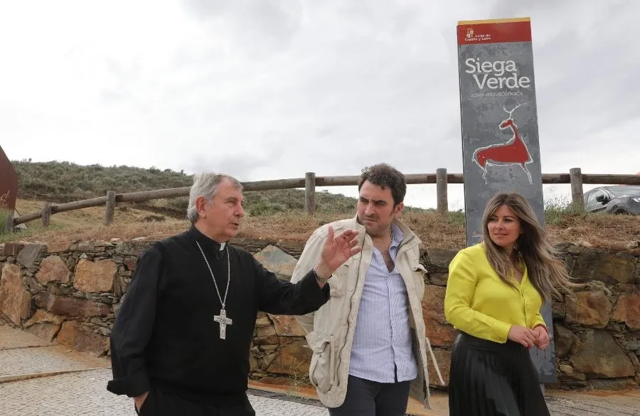 Foto 2 - Siega Verde recibe a sacerdotes de las di&oacute;cesis de Ciudad Rodrigo y Salamanca