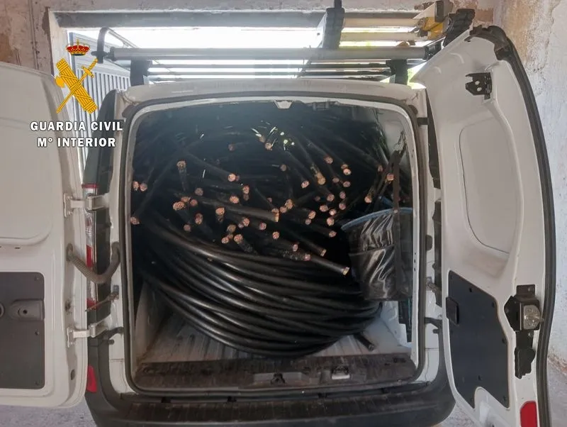 Imagen de esta operación facilitada por la Guardia Civil de Salamanca