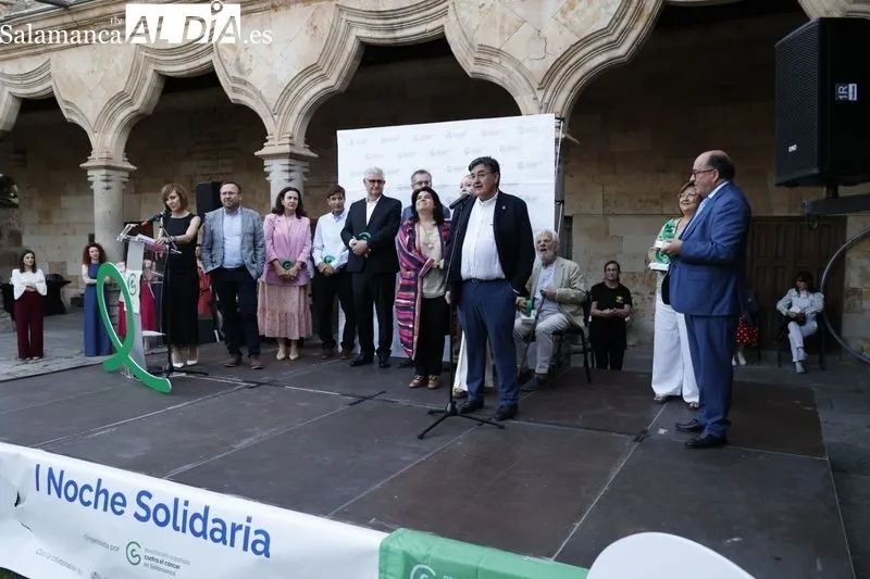 I Noche Solidaria de la AECC de Salamanca en la que se han entregado los premios 'Cielo de Salamanca'. Fotos: David Sañudo