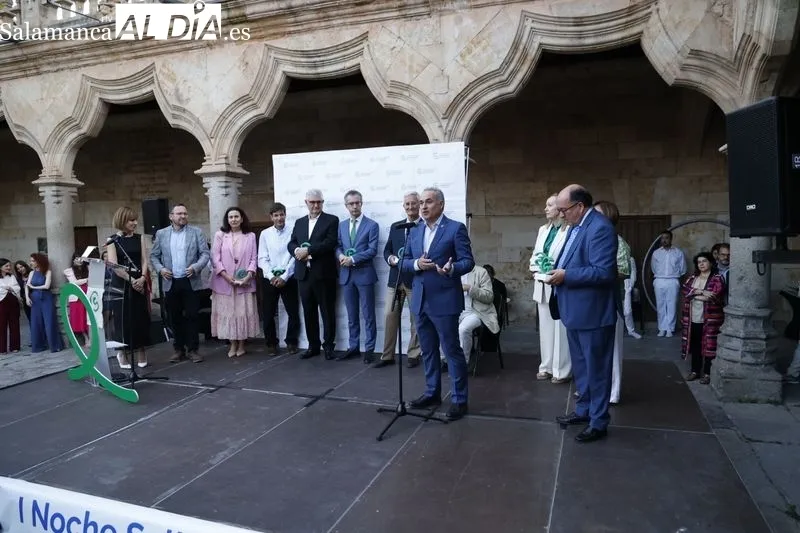 I Noche Solidaria de la AECC de Salamanca en la que se han entregado los premios 'Cielo de Salamanca'. Fotos: David Sañudo