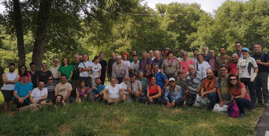 55 botánicos de España y Portugal prospectan zonas de El Rebollar y la Sierra de Gata