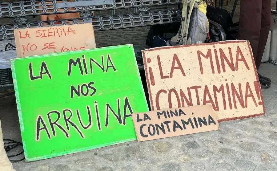 Concentración en San Martín de Trevejo