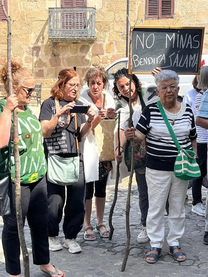 Concentración en San Martín de Trevejo