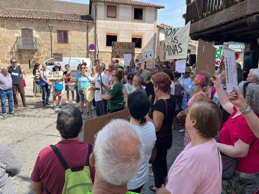 Concentración en San Martín de Trevejo