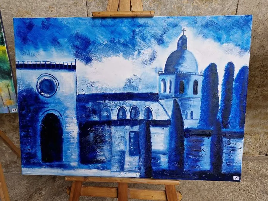 Foto 9 - Francisco Tom&aacute;s Medina P&eacute;rez logra por fin ganar el Concurso de Pintura R&aacute;pida al Aire Libre