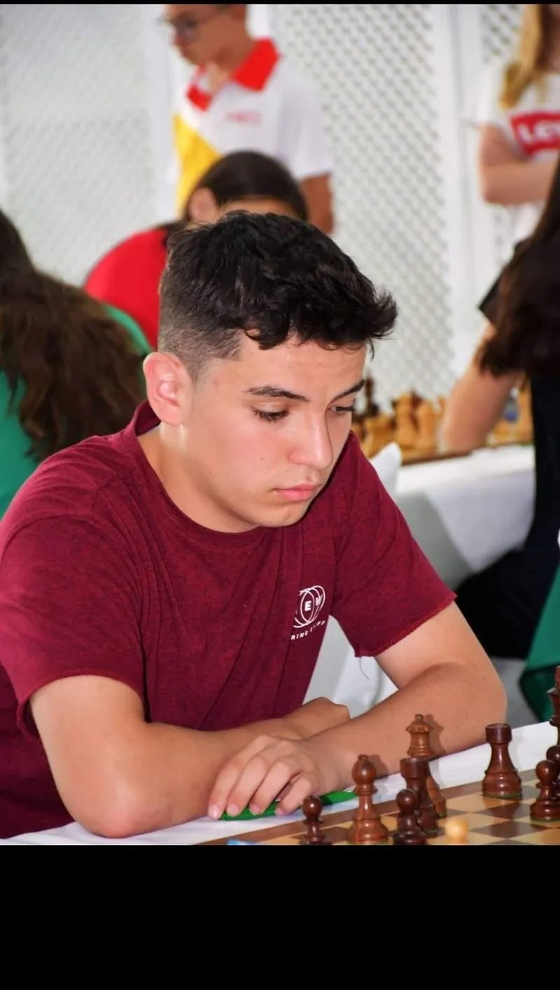 El joven salmantino Mario Sierra Peña. 