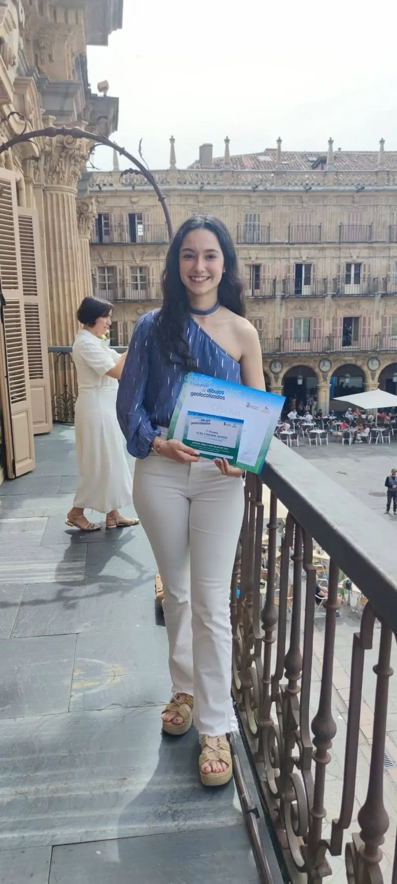 Alba Ledesma, alumna del Colegio San Juan Bosco.