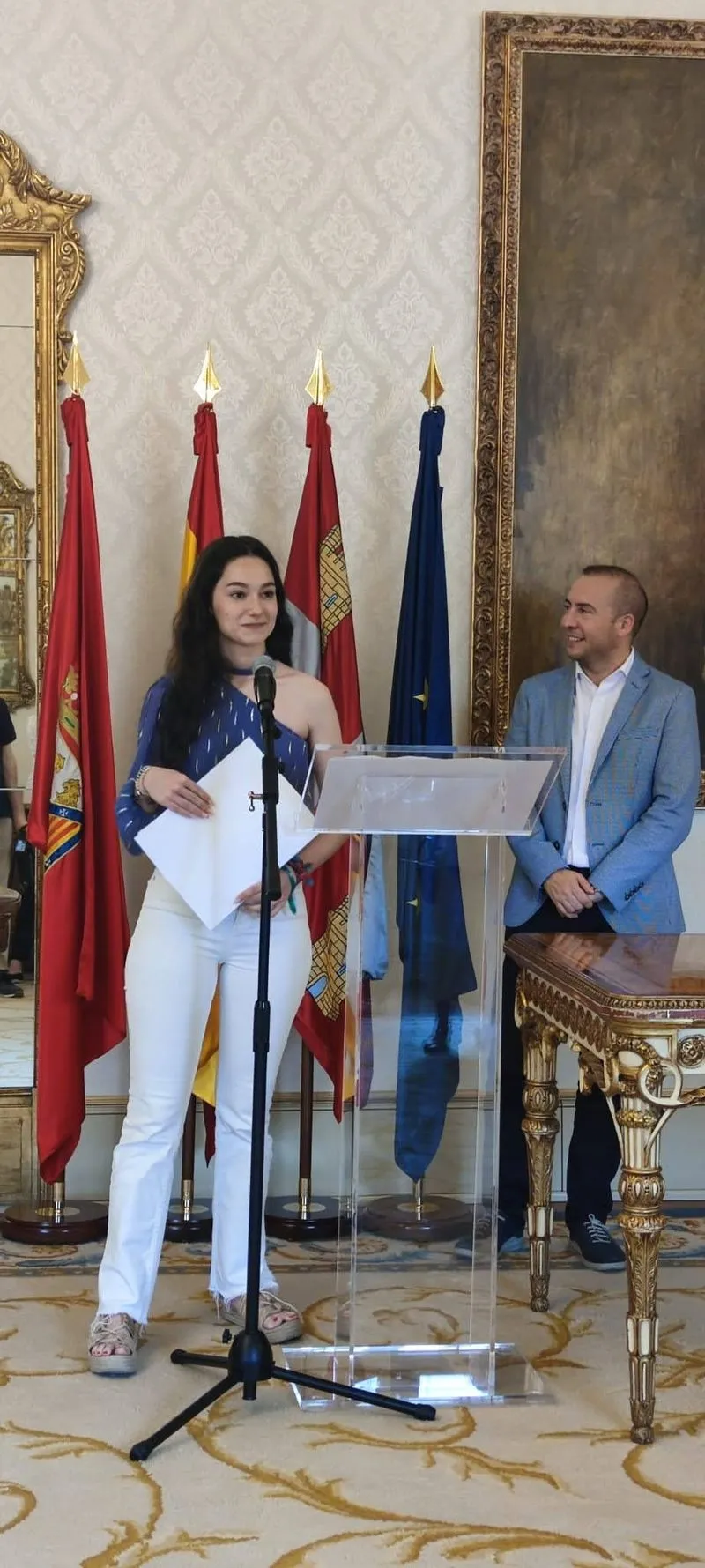 Alba Ledesma, alumna del Colegio San Juan Bosco.