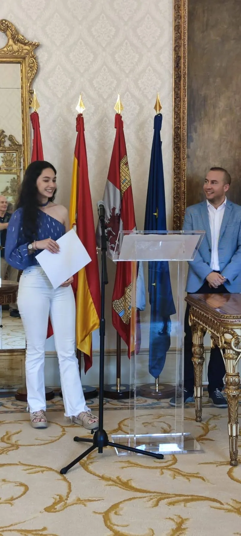 Alba Ledesma, alumna del Colegio San Juan Bosco.