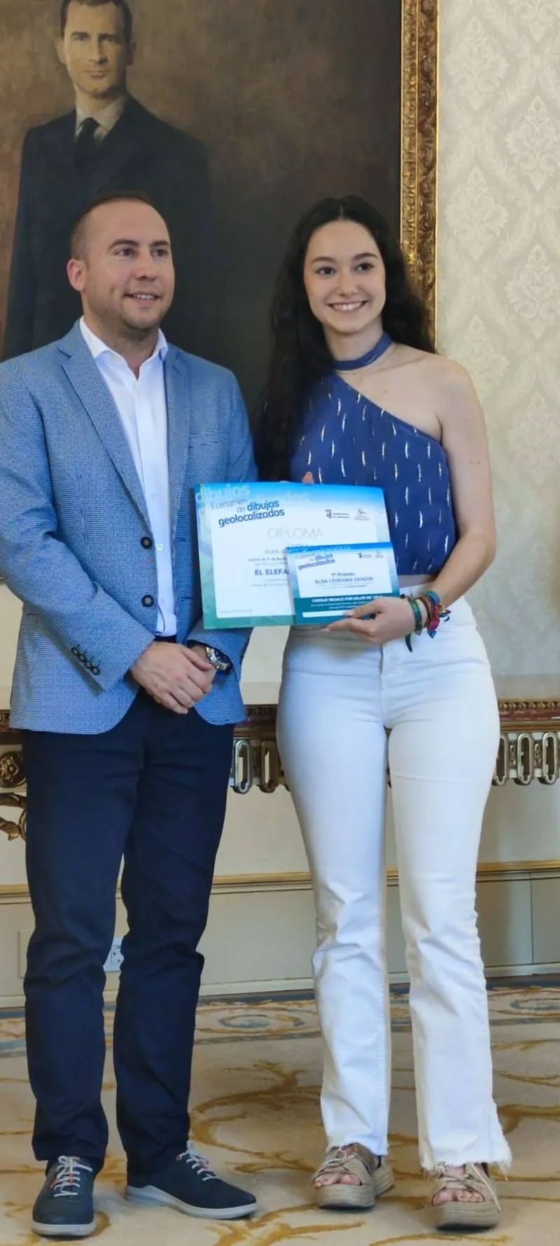 Alba Ledesma, alumna del Colegio San Juan Bosco.