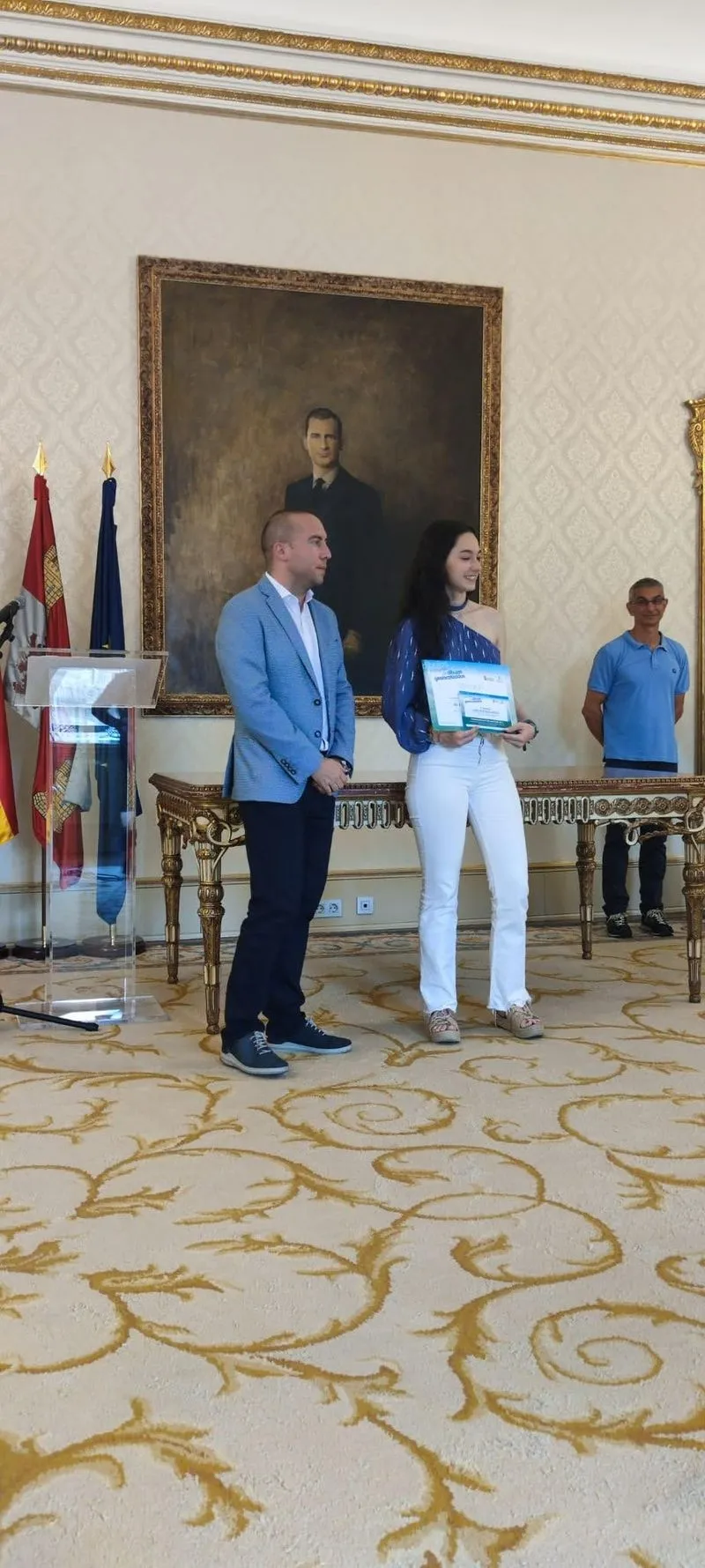 Alba Ledesma, alumna del Colegio San Juan Bosco.