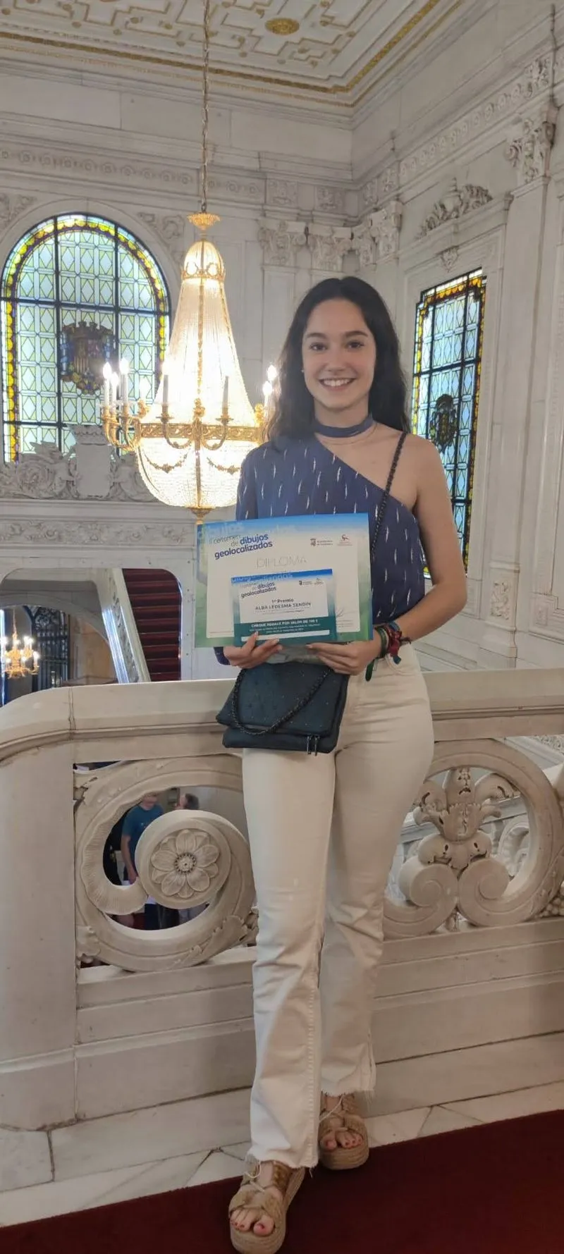 Alba Ledesma, alumna del Colegio San Juan Bosco.