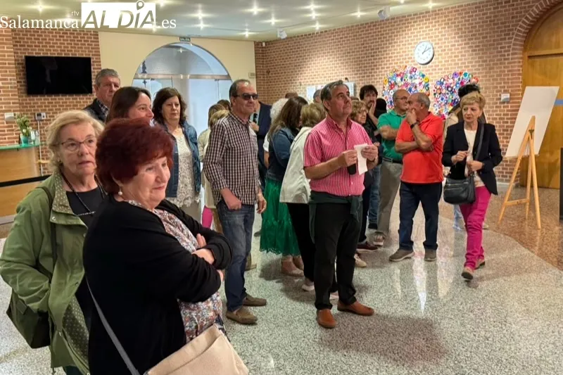 Foto 2 - Arranca en el CDS la exposici&oacute;n con las obras de los talleres de Ocio y Tiempo Libre, considerados &ldquo;una gran terapia de grupo&rdquo;.