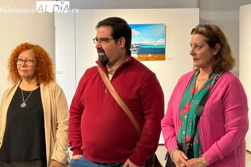 Foto 3 - Arranca en el CDS la exposici&oacute;n con las obras de los talleres de Ocio y Tiempo Libre, considerados &ldquo;una gran terapia de grupo&rdquo;.