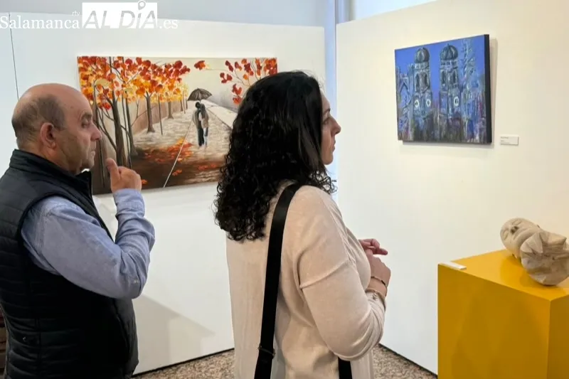 Foto 11 - Arranca en el CDS la exposici&oacute;n con las obras de los talleres de Ocio y Tiempo Libre, considerados &ldquo;una gran terapia de grupo&rdquo;.