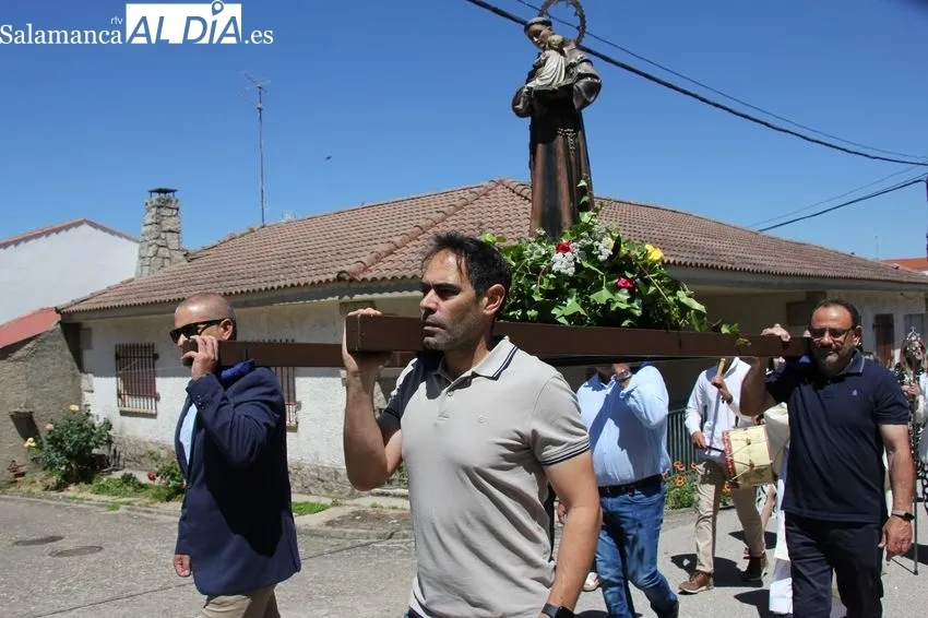 Actos religiosos en honor a San Antonio en Cerralbo / MARIBEL SÁNCHEZ