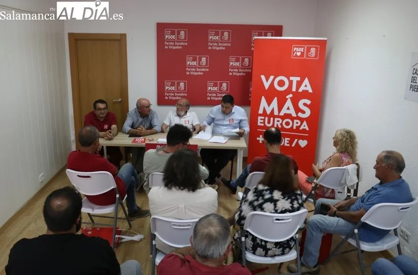 Acto del PSOE en Vitigudino dedicado a la Agenda 2030 / CORRAL