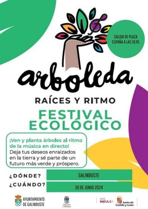 El Festival Ecológico ‘Arboleda’ llega a Galinduste 