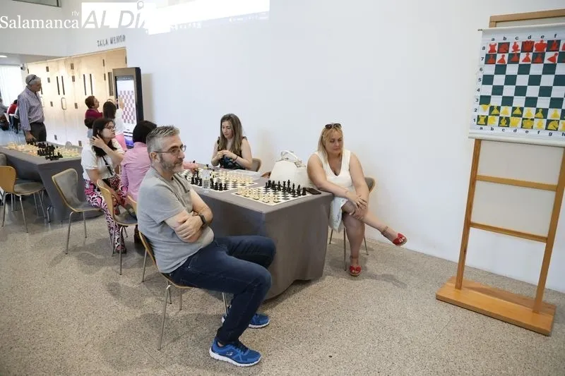 Jornada de ajedrez inclusivo en el Palacio de Congresos de Salamanca. Fotos: David Sañudo