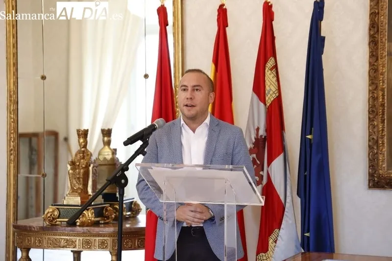 Entrega en el Ayuntamiento de Salamanca de los premios del certamen de 'Dibujos Geolocalizados'. Foto: David Sañudo