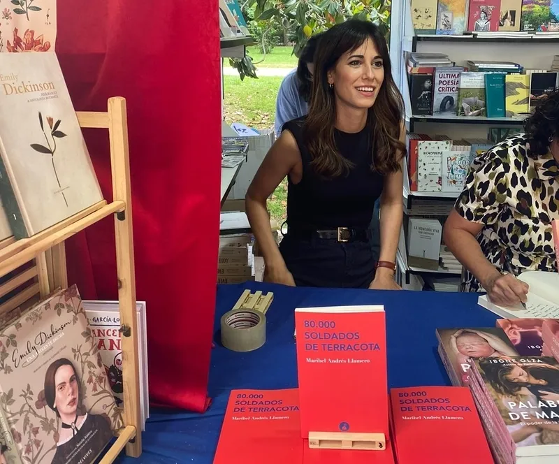 La poeta salmantina Maribel Andrés Llamero. 
