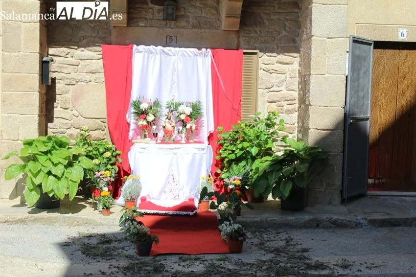 Celebración del Corpus en Yecla de Yeltes