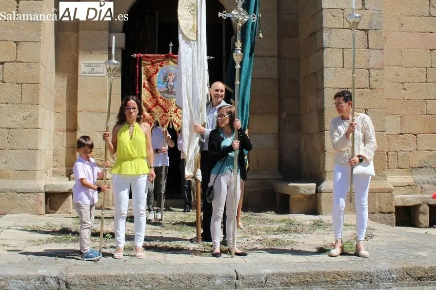 Celebración del Corpus en Yecla de Yeltes