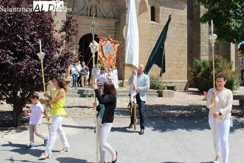 Celebración del Corpus en Yecla de Yeltes