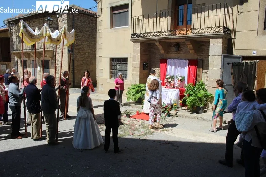 Celebración del Corpus en Yecla de Yeltes