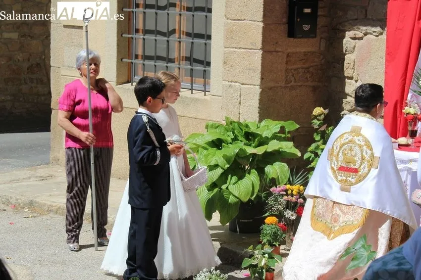 Celebración del Corpus en Yecla de Yeltes