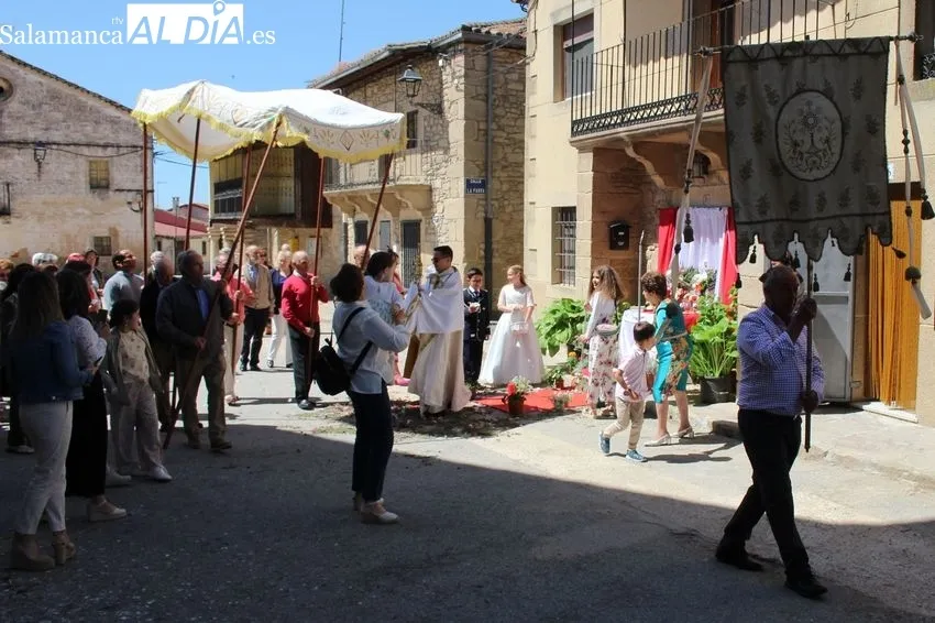 Celebración del Corpus en Yecla de Yeltes