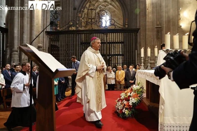 Misa Solemne en la Catedral Nueva en honor a San Juan de Sahagún. Fotos: David Sañudo