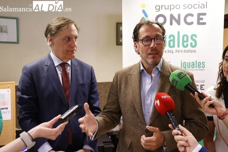 Jornada de puertas abiertas en la ONCE Salamanca. Foto de David Sañudo