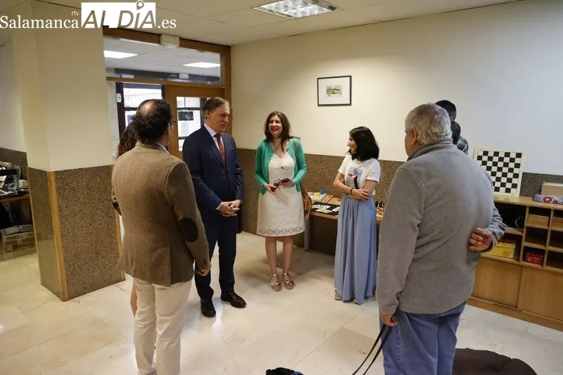 Jornada de puertas abiertas en la ONCE Salamanca. Foto de David Sañudo