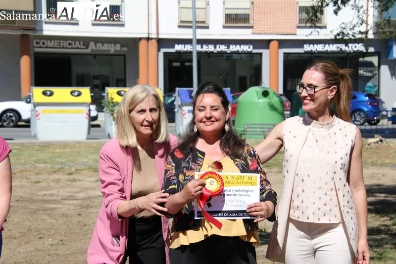 Foto 5 - Premios del concurso morfol&oacute;gico de la Feria de Alba de Tormes&nbsp;