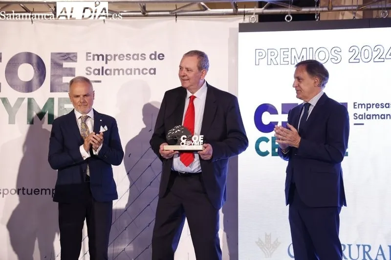 Ceremonia de entrega de los Premios CEOE CEPYME Salamanca 2024. Fotos: David Sañudo