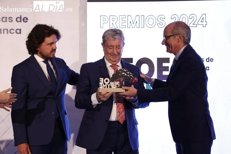 Ceremonia de entrega de los Premios CEOE CEPYME Salamanca 2024. Fotos: David Sañudo
