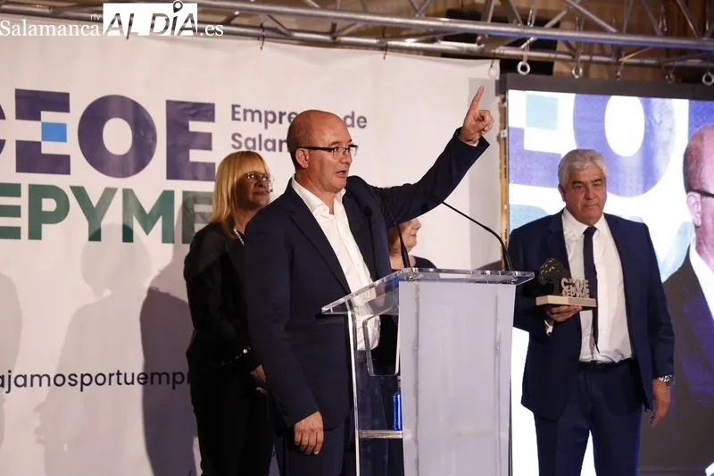Ceremonia de entrega de los Premios CEOE CEPYME Salamanca 2024. Fotos: David Sañudo