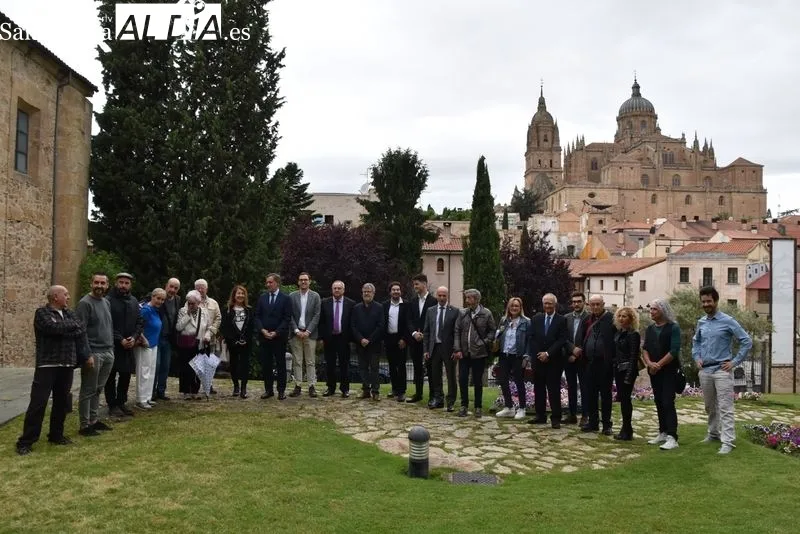Presentación de una nueva edición del programa Salamanca Plazas y Patios con cincuenta citas culturales durante los meses de julio y agosto. Foto: Vanesa Martins