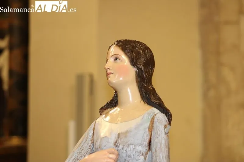 Foto 5 - Santa Luc&iacute;a regresa a Alba de Tormes tras ser restaurada