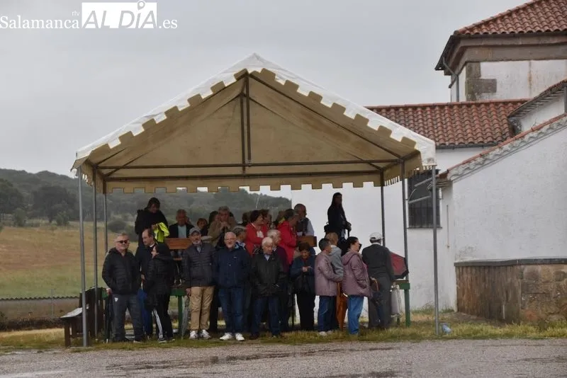 Romería del Cristo de Cabrera marcada por el mal tiempo. Foto de Vanesa Martins