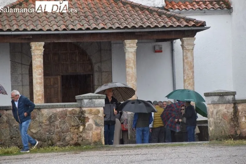 Romería del Cristo de Cabrera marcada por el mal tiempo. Foto de Vanesa Martins