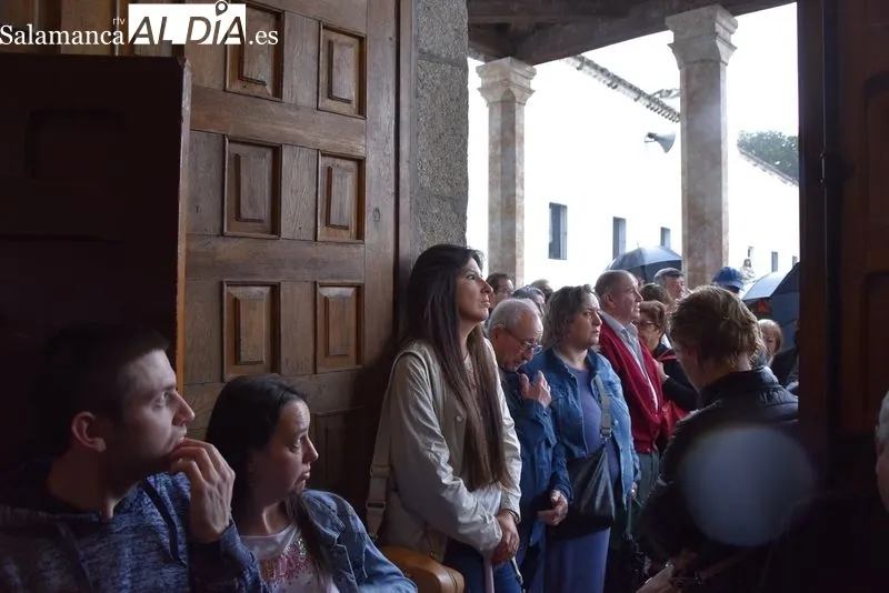 Romería del Cristo de Cabrera marcada por el mal tiempo. Foto de Vanesa Martins