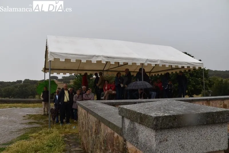 Romería del Cristo de Cabrera marcada por el mal tiempo. Foto de Vanesa Martins