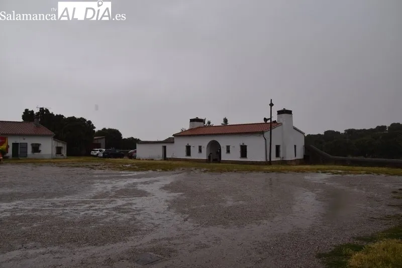 Romería del Cristo de Cabrera marcada por el mal tiempo. Foto de Vanesa Martins