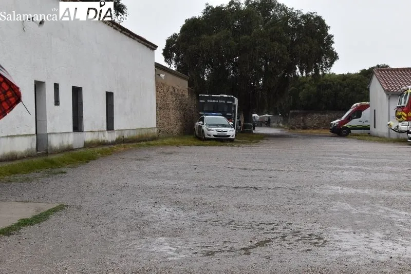 Romería del Cristo de Cabrera marcada por el mal tiempo. Foto de Vanesa Martins